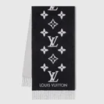 Louis Vuitton Unisex Reykjavik Halsduk - Svart M71040