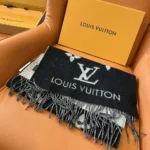 Louis Vuitton Unisex Reykjavik Halsduk - Svart M71040