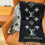 Louis Vuitton Unisex Reykjavik Halsduk - Svart M71040