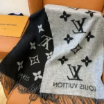 Louis Vuitton Unisex Reykjavik Halsduk - Svart M71040