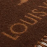 Louis Vuitton Unisex Reykjavik Scarf-Dark Brown M78125