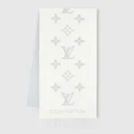 Louis Vuitton Unisex Reykjavik Scarf-Light Grey M90838
