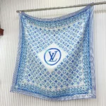 Louis Vuitton Women LV Tiles Square 90-Blue M73333