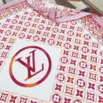 Louis Vuitton Women LV Tiles Square 90-Pink M77219