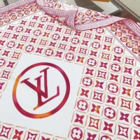 Louis Vuitton Women LV Tiles Square 90-Pink M77219 (1)
