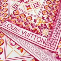 Louis Vuitton Women LV Tiles Square 90-Pink M77219 (1)