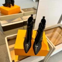 Louis Vuitton Women Trinity Ankle Boot-Black 1AD1TF (1)