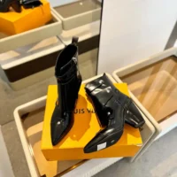Louis Vuitton Women Trinity Ankle Boot-Black 1AD1TF (1)