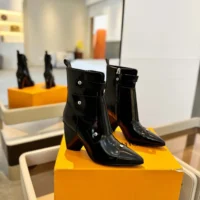 Louis Vuitton Women Trinity Ankle Boot-Black 1AD1TF (1)