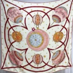 Louis Vuitton Mujer Navidad Vivienne Square 90-Rosa M79294