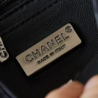 Chanel Women Small Flap Bag Sequins Silver Tone Metal (1)