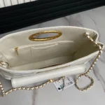 Chanel Women Small Tote Lambskin-Light Grey AS5036