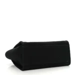 Chanel Women Small Tote Mixed Fibres Calfskin Gold Tone Metal-Black