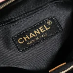 Chanel Women Small Tote Shiny Lambskin Gold Tone Metal