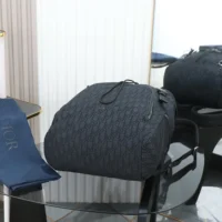 Dior Men Dior 8 Backpack with Flap Black Dior Oblique Jacquard (1)