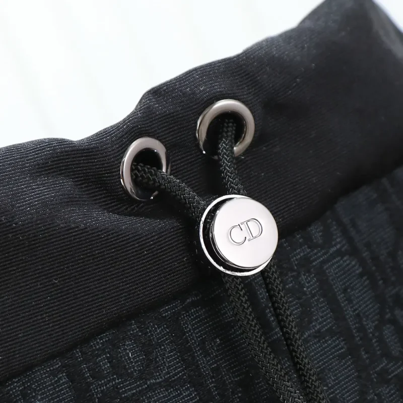 Dior Men Dior 8 Backpack with Flap Black Dior Oblique Jacquard