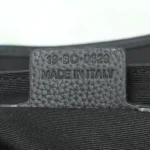 Dior Herr Hit the Road Messengerväska med klaff Svart Dior Gravity Läder