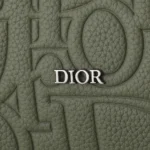 Dior Men Weekender 40 Khaki Dior Gravity Leather and Khaki Grained Calfskin