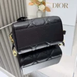 Dior Women Dior Groove 20 Bag Black Macrocannage Calfskin