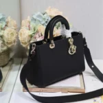 Bolso Dior Mujer Medium Lady D-Sire My ABCDior Piel Taurillon Negra