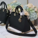 Bolso Dior Mujer Medium Lady D-Sire My ABCDior Piel Taurillon Negra