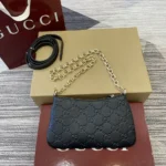 Gucci Women GG Emblem Super Mini Bag 815278AAEEM1000