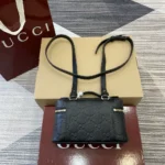 Gucci Women GG Emblem Super Mini Bag 815949AAEEM1000