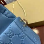 Gucci Women GG Milano Mini Top Handle Bag Blue-806017AAD5U4228