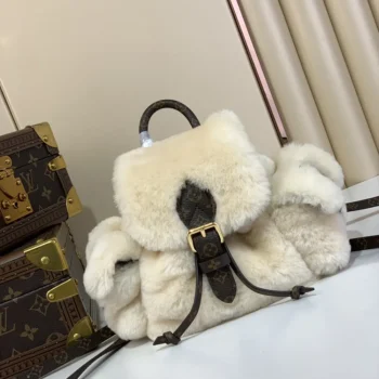 Louis Vuitton Women LV Ski Nano Teddy Backpack M11919