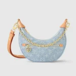 Louis Vuitton Donna Loop Monogram Denim M24846