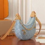 Louis Vuitton Donna Loop Monogram Denim M24846