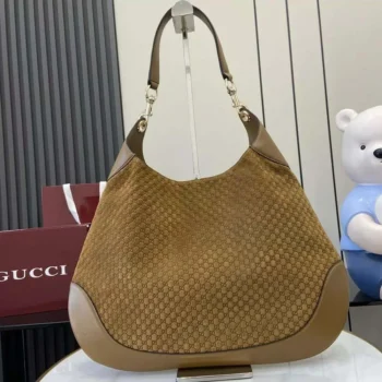Gucci Women B Small Shoulder Bag-Brown 834981AAEE72118