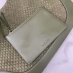 Gucci Women B Small Shoulder Bag-Dark Green 834981AAEE73027