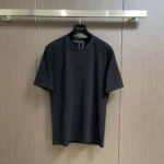 Louis Vuitton Herren Geprägtes LV T-Shirt-Schwarz 1AGIJ4