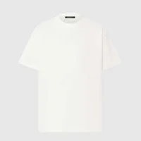 Louis Vuitton Men Embossed LV T-Shirt-White 1AA5E0 (1)