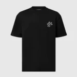 Louis Vuitton Herr Signature Kortärmad T-shirt - Svart 1AATXE