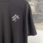 Louis Vuitton Herr Signature Kortärmad T-shirt - Svart 1AATXE