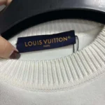 Louis Vuitton Men Signature Short-Sleeved T-Shirt-White 1AATX5