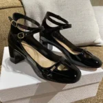Dior Women Aime Dior Pump Black Patent Calfskin