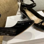 Dior Women Aime Dior Pump Black Patent Calfskin