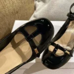 Dior Women Aime Dior Pump Black Patent Calfskin