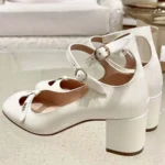 Dior Women Aime Dior Pump White Patent Calfskin