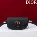 Dior Women Bobby East-West Bag Black Grained Calfskin M9335USKU