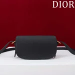 Dior Women Bobby East-West Bag Black Grained Calfskin M9335USKU