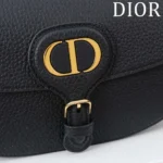 Dior Women Bobby East-West Bag Black Grained Calfskin M9335USKU