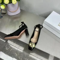 Dior Women CD Forever Dior Pump Black Patent Calfskin (1)