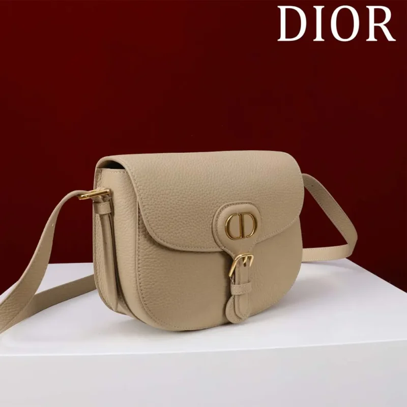 Dior Women Medium Dior Bobby Bag Biscuit Grained Calfskin M9337USKU