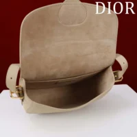 Dior Women Medium Dior Bobby Bag Biscuit Grained Calfskin M9337USKU (1)