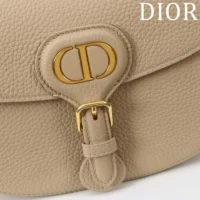Dior Women Medium Dior Bobby Bag Biscuit Grained Calfskin M9337USKU (1)