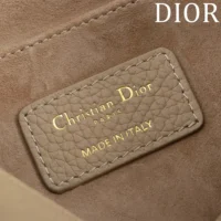 Dior Women Medium Dior Bobby Bag Biscuit Grained Calfskin M9337USKU (1)